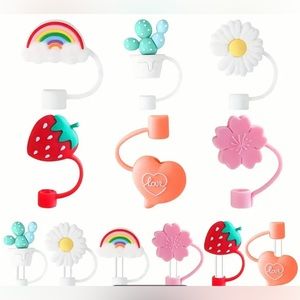 NIB Stanley/Starbucks straw covers all 6!